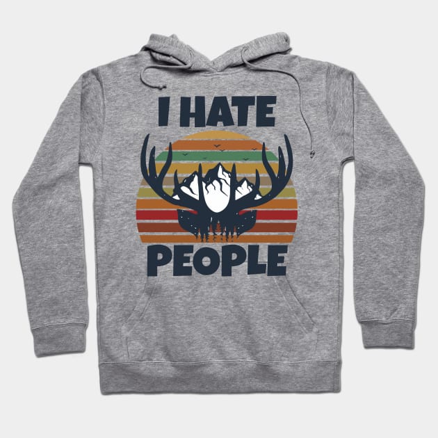 I Hate People Hoodie by Work Memes